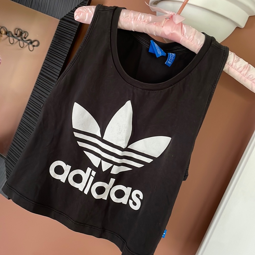 Adidas cropped tank